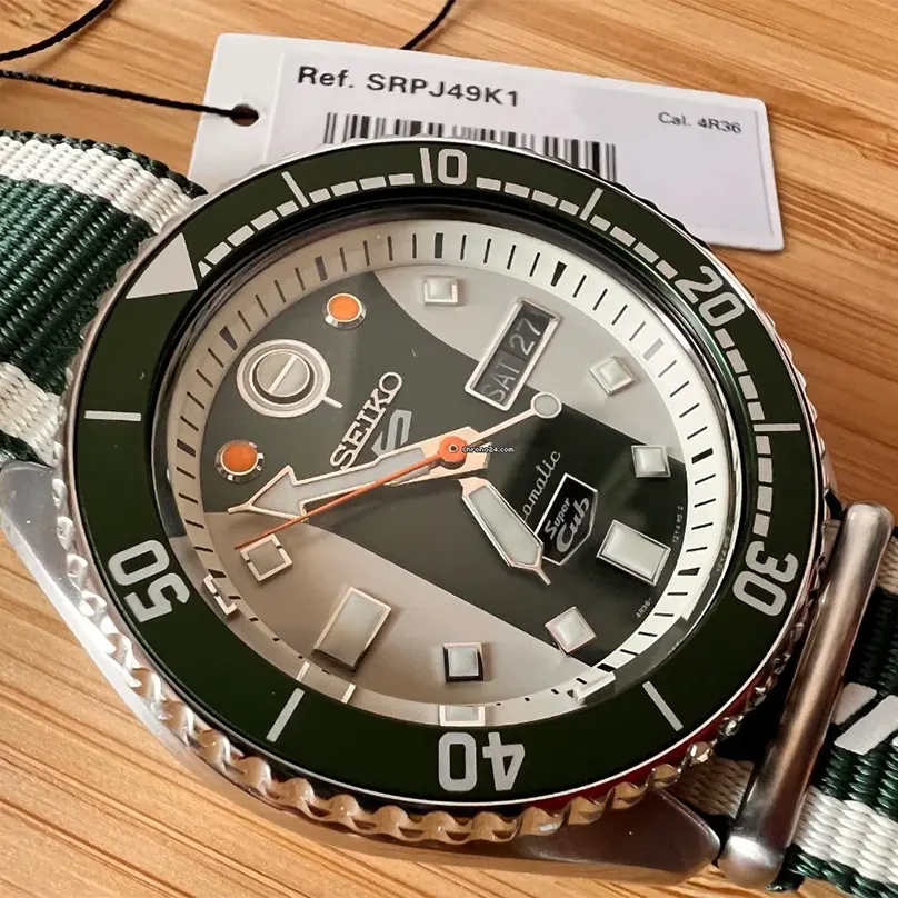 Seiko 5 Sports Honda Super Cub Limited Edition Men's watch- SRPJ49K1